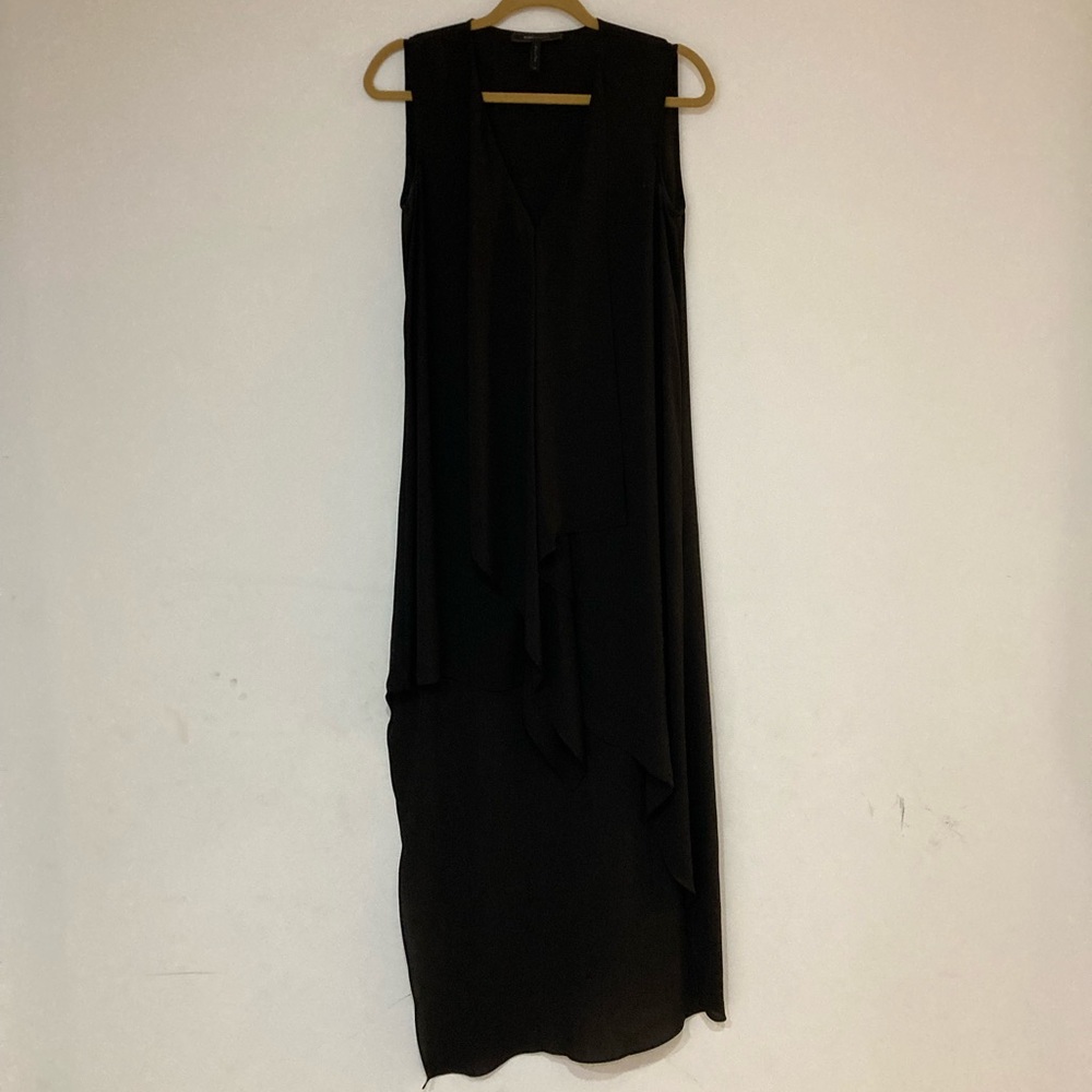 BCBG MAXZARIA Black high low cocktail dress
